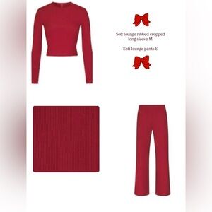 Skims soft lounge brick set NWT